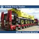30 - 120 Tons Heavy duty 8 axle hydraulic Low Bed Trailer with Mechanical Ladder