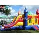 6*4m Pvc Air Jumping Bouncing Castles With Slide Commercial Inflatable Bouncer For Kid