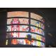 P31.25X31.25 Full Color Transparent Led Display Screen Smd Curved Led Video Wall Glass Led Screen For Showcase