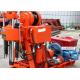 180m Portable Hydraulic Crawler Mounted Drill Rig For Water Borehole or Exploration Sample Collection