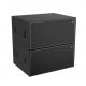 Customized bass Passive Subwoofer 2400W Line Array Speakers With Subwoofer