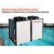 Safety Swimming Pool Heat Pump Plastic Galvanized Sheet Long Life Span