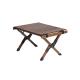 Beech Wood Foldable Camping Picnic Table Small Outdoor Table Camping Roll Up 4.70kg