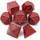 Spider -Man Solid Metal Polyhedral Dice Set DND RPG Luxury Style
