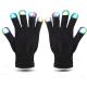 Dark Fingertips Glowing LED Light Gloves For Christmas Party Rave