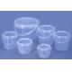 ISO9001 20l Transparent Plastic Bucket With Thermal Transfer Application