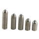 Round Swivel Ball Bear Point Set Screw Black Oxide Finish Grade 12.9