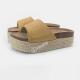 Slip Resistant EVA Wedge Sandal , 35EU Open Toe Slide Sandals