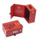 Red 1200g Printed Rigid Box For Wireless Earphone