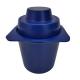 Recyclable Clamshell Plastic Packaging Round Blue Clamshell Plastic Box