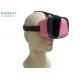 3D Smart VR Box Virtual Reality Glasses Aspherical PMMA Dual Lens For Video / Gamess