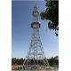 Iso Certificated Galvanized Q345 Tv Self Supporting Antenna Tower