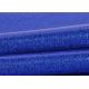 Blue Pvc Glitter Fabric With Cloth Bottom , Special Textile Leather Sparkle Glitter Fabric