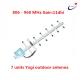New External Outdoor Yagi Wifi Antenna for 800 850 900 MHz 13dbi Yagi for cell phone signal booster