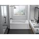 JND-EC1585 Freestanding Bath With Skirt Tub Pure Sanitary Grade CUPC Certified