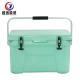 Customized Rotomolded Cooler Box In Green UV Resistant With Handle