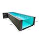1.2g/cm3 Density Clear Acrylic Panel Swimming Pool Ideal for Large Structural Pools