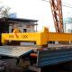 Yellow 20feet 40feet semi-automatic container lifting spreader frame