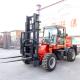 Material Handle  5000kg All Terrain Forklift With Emergency Stop