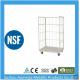 Metal Frame Warehouse Cage Trolley , Heavy Duty Cage Trolley Custom Size