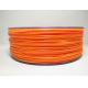 Orange HIPS 3D Printer Filament 3.0mm 136 Meters With Good Toughness