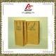 Promotional Kraft Paper Carrier Shopping Bags With Twisted Paper Handle