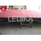 Folding Mobile Aluminum Stage Platform With Stairs / Portable Stage Rental