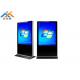 55 inch vertical bf video player lcd digital signage totem lcd advertising display