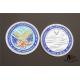 Human Type Custom Challenge Coins Soft Enamel Both Side For Home Decorations