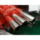 Bright surface 201 / 304 / 316L Stainless Steel Welded Pipe Acid Resistance