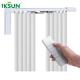 110V Motorised Electric Curtain Rail Track White Color For Room Windows
