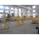 Lifting Suspension Mechanism Suspended Work Platform With Dipping Zinc / Painted Steel Material