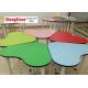 Multi Color Desks And Chairs Compact HPL Panels For Kindergartens And Tutorial Classes