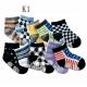 Colorful design knitted terry cotton boys socks in high quality