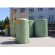 Water Reservoir Frp Plastic Chemical Tanks Cylindrical Vertical 30000 Gallon