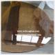 Bronze Round Shape Tempered/Toughened Glass for Different Size