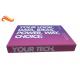 Soft Touch Lamination Rubber Finished Cardboard Gift Boxes HiGH End USB Recyclable Display boxes