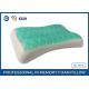 Wave Contour Shape Cooling Gel Memory Foam Pillow For Adults Good Sleep