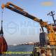 Foldable Boom Length and Types of Shipboard Cranes Marine Ship Deck Crane