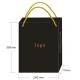 Newly Design Brown Paper Gift Bags High End Materials For Shopping Mall