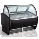 700W Electric Ice Cream Display Cabinet With -16~20℃ Temperature Control And Construction