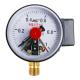 YX100 SS Electric Contact Differential Pressure Gauge For Temperature Water Supply