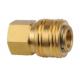 Dia 7.6mm Female Release Pneumatic Quick Coupling For Automotives