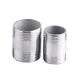 Thread Connection Sanitary 201 304 Stainless Steel Double Round Thread Pipe Nipple