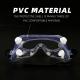 Clear Medical Protective Goggles Anti Saliva Fog High Transparency Customized Size