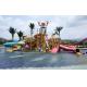 Custom Fiberglass Water Park Equipments, Gaint Aqua Pool Playground for Water Park