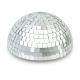 12 Half Disco Mirror Ball Centerpiece - Silver