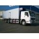 SINOTRUK 25 Tons Refrigerated Food Truck LHD 6X4 , Refrigerator Box Truck