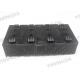 704186 / 131181 Black Long Bristle Blocks For MH Q80 Q50 M88 MP6 MP9 Cutter