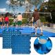 3x3 Badminton Pickleball Tennis Court Tiles Interlocking Outdoor Basketball Tiles